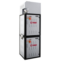 Γεννήτρια Ατμού GOLIATH-50 COMBI Ηλεκτρική Διπλή 30lt 5-Bar 2x33-49kg/h με Ηλεκτρονικό Έλεγχο 2 Αισθητήρων & Δεξαμενή Τροφοδοσίας 100lt για Ανάκτηση Συμπυκνωμάτων PONY