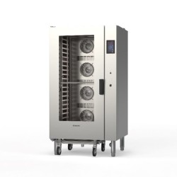 Φούρνος GOM20TSL Tecnocombi Next Gastronomy 100x94x186cm 47kW 220-240V Αερίου 20 Θέσεων GN1/1 Boiler TECNOINOX