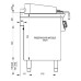 Σχαριέρα GR8FG7T Tecno74 80x70x90cm 16kW Αερίου 2 Ζωνών με Πέτρες Λάβας σε Ανοιχτό Ντουλάπι TECNOINOX