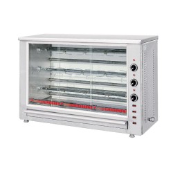 Αρνιέρα HK-3A 151x50x105cm 9.5kW Ηλεκτρική με 3 Σούβλες 118cm Επιτραπέζια NORTH