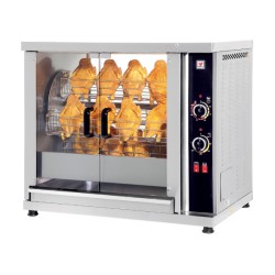 Κοτοπουλιέρα HK-4 90x63x84cm 5.4kW 230/400V Ηλεκτρική με 4 Καλάθια Πλανητικής Περιστροφής για 12-15 Κοτόπουλα Επιτραπέζια NORTH