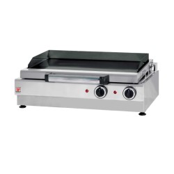 Πλατό HS-1/2P 70x50x21cm 7.5kW Ηλεκτρικό Νερού 2 Ζωνών με Μαντεμένια Πλάκα Επιτραπέζιο NORTH