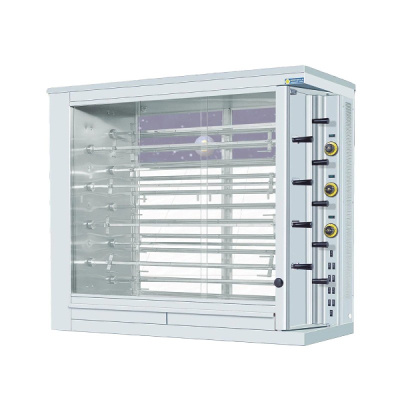 Κοτοπουλιέρα KE9 145x64x126cm 12kW 230/400V3L+N Ηλεκτρική με 9 Σούβλες 118cm για 54-63 Κοτόπουλα SERGAS Κοτοπουλιέρα KE9 145x64x126cm 12kW 230/400V3L+N Ηλεκτρική με 9 Σούβλες 118cm για 54-63 Κοτόπουλα SERGAS