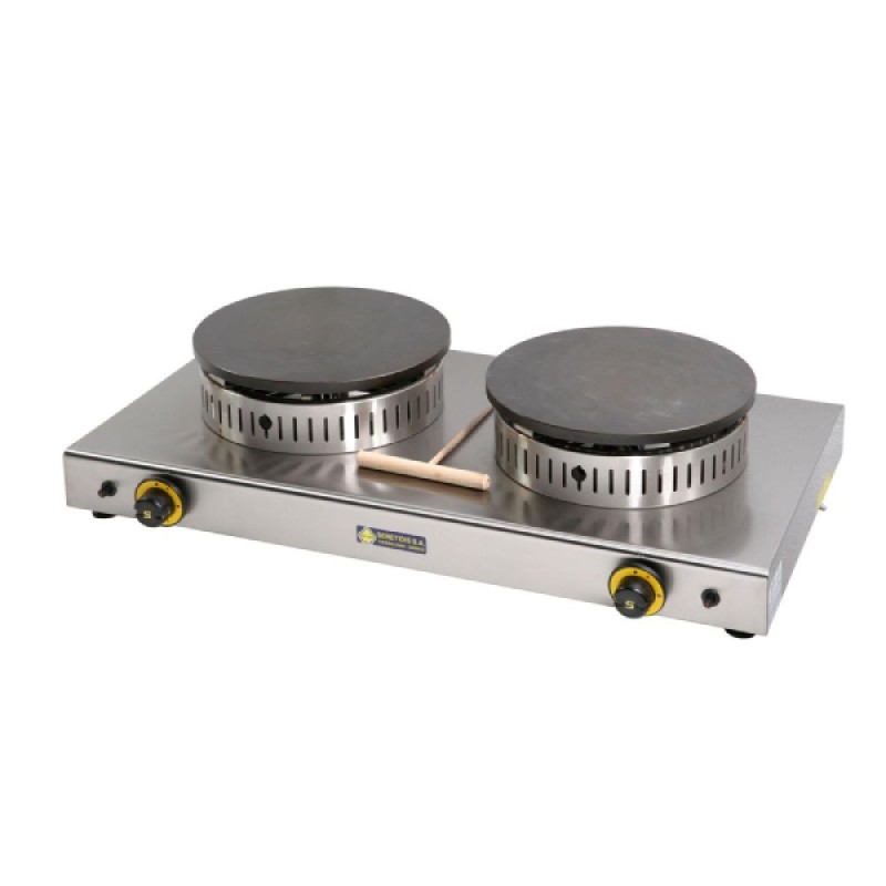Κρεπιέρα KG2X40 93x50x21cm 12kW Υγραερίου Διπλή Φ40 SERGAS Κρεπιέρα KG2X40 93x50x21cm 12kW Υγραερίου Διπλή Φ40 SERGAS