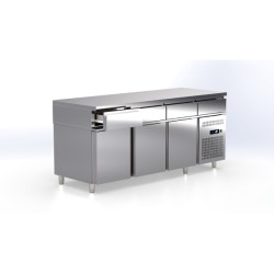 Ψυχόμενο Posto Cafe KK-127-S 141x70x87cm 435W 1/4HP ARTSTEEL