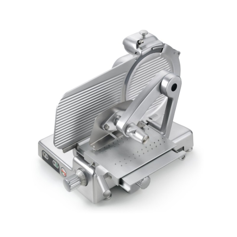 Ζαμπονομηχανή LEONARDO 385 EVO BS2 TOP 88,7x67,6x62,6Υcm 380W Φ385mm 350x330mm 25mm Αλουμινίου, Κάθετης Κοπής, με Ιμάντα SIRMAN ΙΤΑΛΙΑΣ