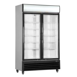 Βιτρίνα Συντήρησης LGD-1100H 100x75x203cm 5.4kW 220V 879lt με Μετώπη & Τζάμι OLYMPIA