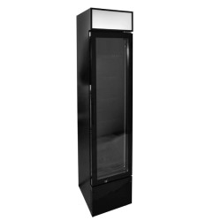 Βιτρίνα Συντήρησης LGS-160W 39x48.5x188cm 160W 160lt Slim No Frost με Μετώπη για Μπουκάλια OLYMPIA