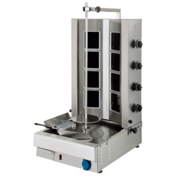 Μηχανή Γύρου MK-8 Largeline 48x63x111.5cm 5.6kW Ηλεκτρική 920mm 75-85kg 4 Ζωνών με Κεραμικές Αντιστάσεις NORTH