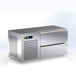 Πάγκος Συντήρησης Σαλατών MO-104-2R 108x48x44cm Inox 435W Επιτραπέζιος με Συρτάρια ARTSTEEL