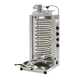 Μηχανή Γύρου ND-8 Largeline 48x52.5x112cm 9kW Ηλεκτρική 820mm 75-85kg 3 Ζωνών με Πυρίμαχες Πλάκες NORTH