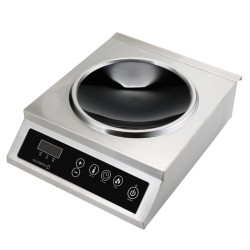 Wok NSA.A-908 35x45x13.5cm 3.5kW Ηλεκτρικό Επαγωγικό Μονό OLYMPIA