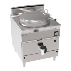 Βραστήρας P85FDG9 Tecno90 80x90x90cm 21kW Αερίου 150lt  Άμεσης Θέρμανσης TECNOINOX