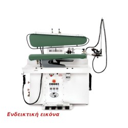 Πρέσα Σιδερώματος PAU-AP Ατμού Πνευματική με Πεντάλ, Λειτουργίες Up-steam / Κενό Αέρος & Υποδοχή για Παροχή Ατμού / Κενού / Συμπιεσμένου Αέρα Γενικής Χρήσης STIRMATIC