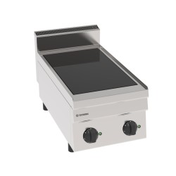 Εστία PCC35E/0 Tecno65 35x65x28cm 4,3kW 400V 2N Ηλεκτρική Κεραμική 2 Εστιών Επιτραπέζια TECNOINOX
