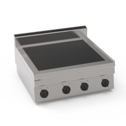 Εστία PCC70E/0 Tecno65 70x65x28cm 8,6kW 400V 3N Ηλεκτρική Κεραμική 4 Ζωνών Επιτραπέζια TECNOINOX