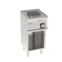 Εστία PCM4FE7 Mosaico74 40x45x90cm 2,6kW 230V 3 Ηλεκτρική με 1 Τετράγωνη Εστία σε Ανοιχτό Ντουλάπι TECNOINOX