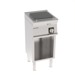 Εστία PCM4FE9 Mosaico90 40x45x90cm 4kW 220- 240V Ηλεκτρική με 1 Τετράγωνη Εστία σε Ανοιχτό Ντουλάπι TECNOINOX