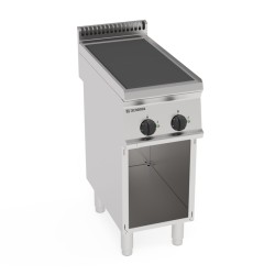 Εστία PCU35FE7 Tecno70 35x70x85cm 5kW Ηλεκτρική με 2 Τετράγωνες Ομοεπίπεδες Εστίες 30x30cm σε Ανοιχτό Ντουλάπι TECNOINOX