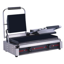 Τοστιέρα PG-2SF 57x30.5x21cm 3.6kW 220-240V Λεία Διπλή OLYMPIA