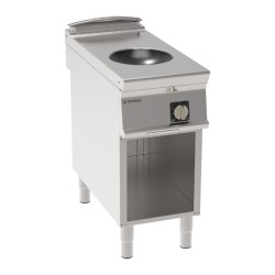 Wok PIW4FE9 Tecno90 40x90x90cm 5kW Επαγωγικό Μονό σε Ανοιχτό Ντουλάπι TECNOINOX