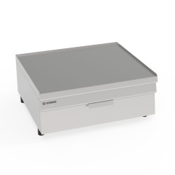 Ουδέτερη Επιφάνεια PNC70/6 Tecno60 70x60x30cm με Συρτάρι GN2/1 Επιτραπέζια TECNOINOX