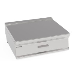 Ουδέτερη Επιφάνεια PNC8L7 Tecno74 80x70x28cm με Συρτάρι Επιτραπέζια TECNOINOX
