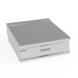 Ουδέτερη Επιφάνεια PNC8L9 Tecno90 80x90x28cm με Συρτάρι GN 1/1 Επιτραπέζια TECNOINOX