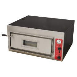 Φούρνος Πίτσας PO-4 91x82x43cm 4.2kW 380V Μονός για 4 Πίτσες OLYMPIA