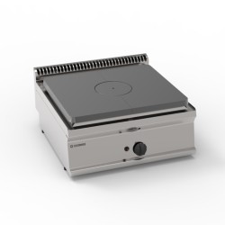 Εστία PPC70G7 Tecno70 70x70x28cm 9kW Αερίου Συμπαγής Πλάκα 1 Ζώνης Επιτραπέζια TECNOINOX