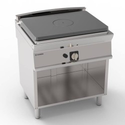Εστία PPC8FG7 Tecno74 80x70x90cm 9kW Αερίου Συμπαγής Πλάκα σε Ανοιχτό Ντουλάπι TECNOINOX