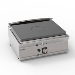 Εστία PPC8G7 Tecno74 80x70x28cm 9kW Αερίου Συμπαγής Πλάκα Επιτραπέζια TECNOINOX