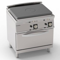 Συμπαγής Πλάκα PPF8GG7 Tecno74 80x70x90cm 16kW Αερίου σε Στατικό Φούρνο GN2/1 TECNOINOX