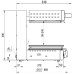 Σαλαμάνδρα QSET60/4CB Ultrarapid QSET Contact 60x54,8x50cm 4kW 380-415V 3N Ηλεκτρική 2 Ζωνών με Μπάρα Ανίχνευσης Επιτραπέζια TECNOINOX