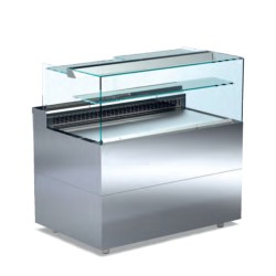 Βιτρίνα Συντήρησης QZ-118-XR 80/TR 110x80x120cm Inox 450W ARTSTEEL