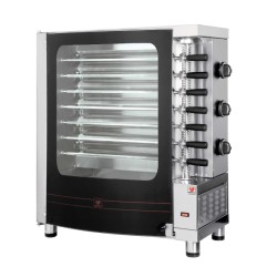 Κοντοσουβλιέρα R-7 69x38x88cm 6.5kW Ηλεκτρική με 7 Σούβλες 44cm Επιδαπέδια NORTH