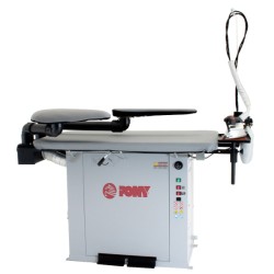 Τραπέζι Σιδερώματος SA-S STANDARD Superplatine 120x70cm Ηλεκτρικό Ορθογώνιο με Κενό Αέρος Vacuum & Εμφύσηση Air-blowing για Βιομηχανίες Πλεκτών & Υφασμάτων PONY