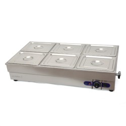 SB-6T Bain Marie επιτραπέζιο 6 x GN 1/2 Olympia