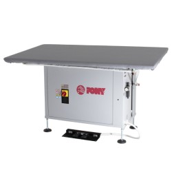 Τραπέζι Σιδερώματος SD XL Superplatine 200x100cm Ατμού Ορθογώνιο Επικλινές με Κενό Αέρος Vacuum, Up-steaming & Ρυθμιζόμενο Ύψος PONY
