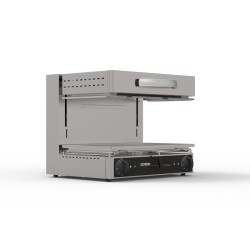 Σαλαμάνδρα SE60/0CB Classic SE 60x54,8x50cm 4kW 220- 240V Ηλεκτρική 2 Ζωνών Επιτραπέζια TECNOINOX