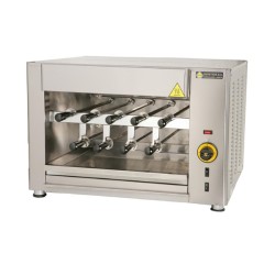 Κοντοσουβλιέρα SGE9 74x61x52cm 5.5kW 230/400VL+N Ηλεκτρική με 9 Σούβλες SERGAS