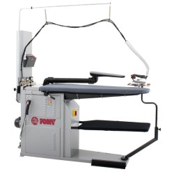 Τραπέζι Σιδερώματος SILVER-A BN 130x50/30cm Ηλεκτρικό με Κενό Αέρος Vacuum PONY