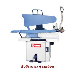 Πρέσα Σιδερώματος SP-P Standard Ατμού Χειροκίνητη Κεφαλή με Επένδυση & Live Steam για Παντελόνια, Κενό Αέρος PONY