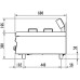 Θερμαντικό Χατκον SP35E/6/0 Tecno60 35x60x30cm 0,65kW 220- 240V Ηλεκτρικό GN2/3 Πατάτας Μονό Επιτραπέζιο TECNOINOX