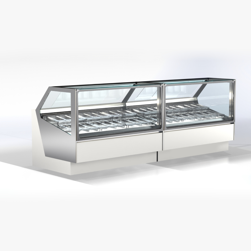 Βιτρίνα Παγωτού SV-232-V Super View 230x116x135cm Inox 2500W για 24 Μπασίνες ARTSTEEL Βιτρίνα Παγωτού SV-232-V Super View 230x116x135cm Inox 2500W για 24 Μπασίνες ARTSTEEL