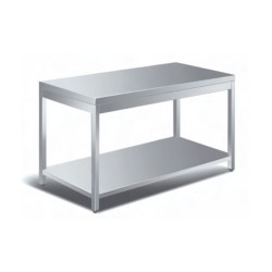 Τραπέζι Εργασίας TA-096-0 Neutral 90x60x87cm Inox ARTSTEEL