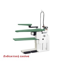 Τραπέζι Σιδερώματος TARS-V-MAXI 135x51x27cm Ηλεκτρικό με Μονάδα Κενού Αέρος / Εμφύσησης, Ρυθμιζόμενο Ύψος & 1 Ατμοσίδερο Γενικής Χρήσης STIRMATIC