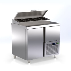 Πάγκος Συντήρησης Σαλατών TR-097-TR 94x70x99cm Inox 220lt 435W ARTSTEEL