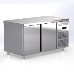 Πάγκος Συντήρησης TR-146-2R Barline 141x60x87cm Inox 220lt 435W ARTSTEEL