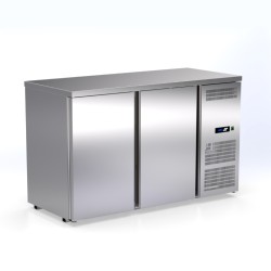 Πάγκος Συντήρησης TR-147-2HR Barline 155x70x100cm Inox 380lt 590W ARTSTEEL